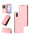 Housse Xiaomi Redmi 9A Business Rétro - Rose