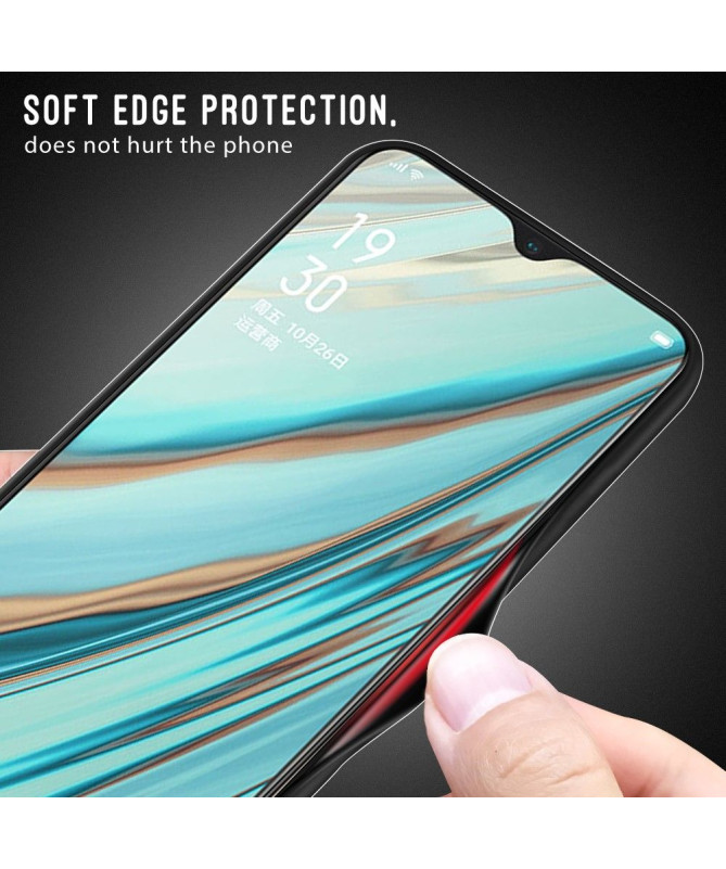 Coque Xiaomi Redmi 9A carbone dos en verre