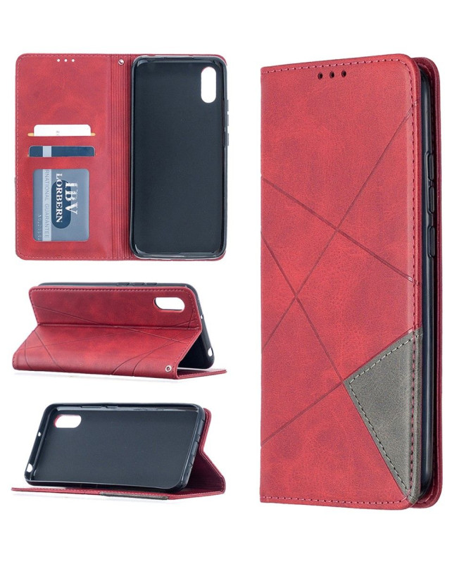 Housse Xiaomi Redmi 9A Célinia Style Cuir Porte Cartes