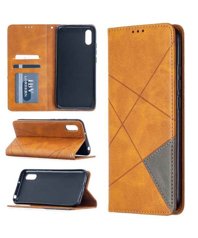 Housse Xiaomi Redmi 9A Célinia Style Cuir Porte Cartes