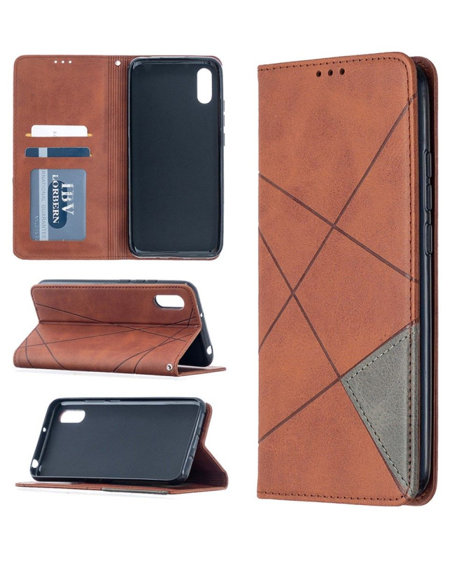 Housse Xiaomi Redmi 9A Célinia Style Cuir Porte Cartes