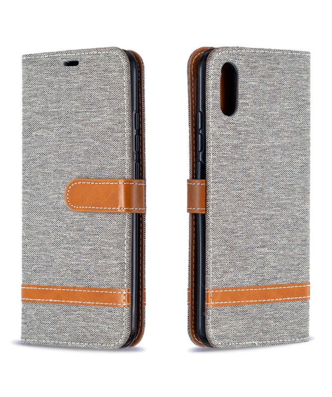 Housse Xiaomi Redmi 9A revêtement tissu
