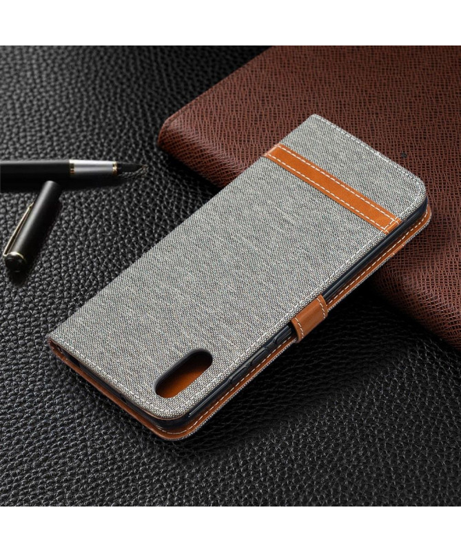 Housse Xiaomi Redmi 9A revêtement tissu