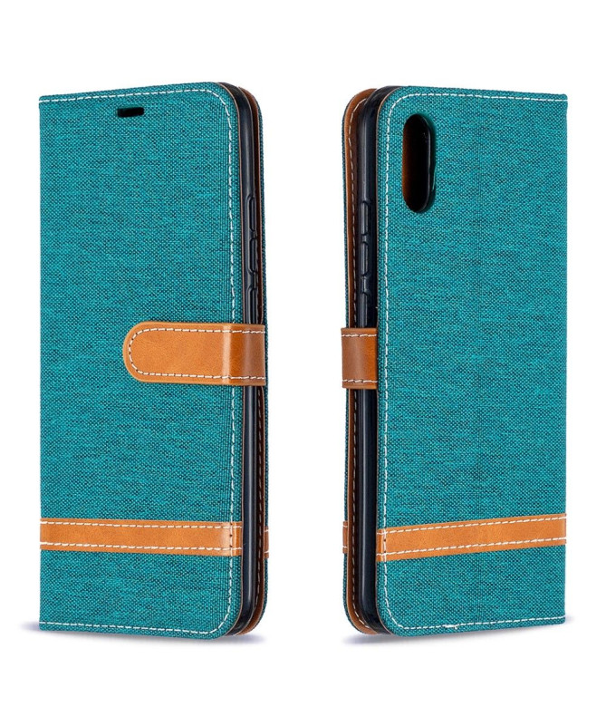Housse Xiaomi Redmi 9A revêtement tissu