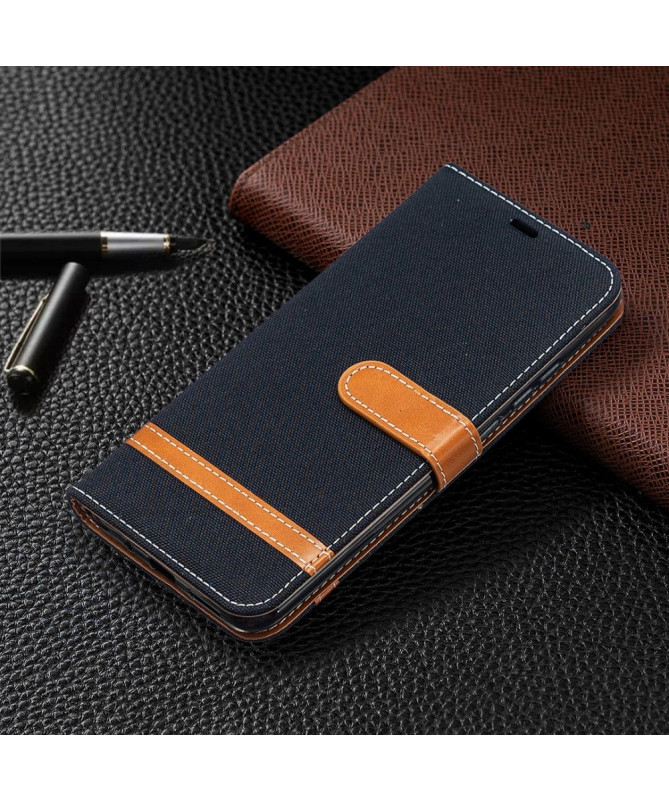 Housse Xiaomi Redmi 9A revêtement tissu