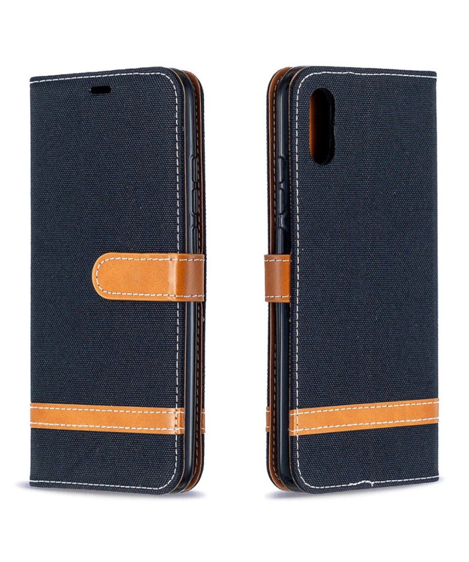 Housse Xiaomi Redmi 9A revêtement tissu