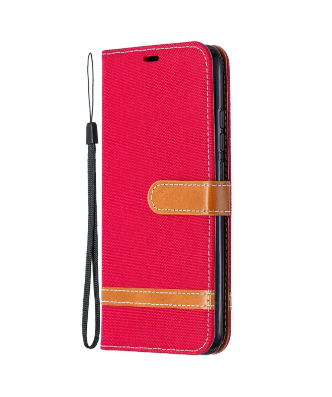 Housse Xiaomi Redmi 9A revêtement tissu
