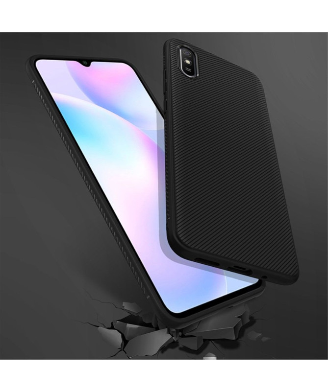 Coque Xiaomi Redmi 9A Effet Strié