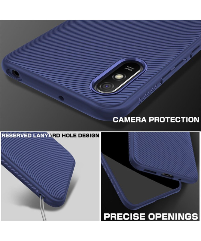 Coque Xiaomi Redmi 9A Effet Strié