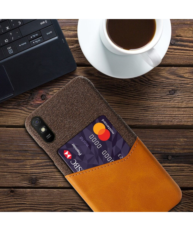 Coque Xiaomi Redmi 9A Olympus Effet Cuir
