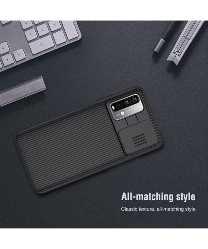 Coque Xiaomi Redmi 9T avec cache objectif arrière