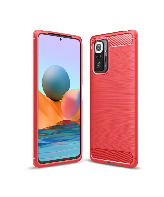 Coque Xiaomi Redmi Note 10 Pro Flexible Effet Brossé