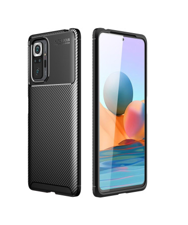 Coque effet fibre de carbone pour Xiaomi Redmi Note 10 Pro