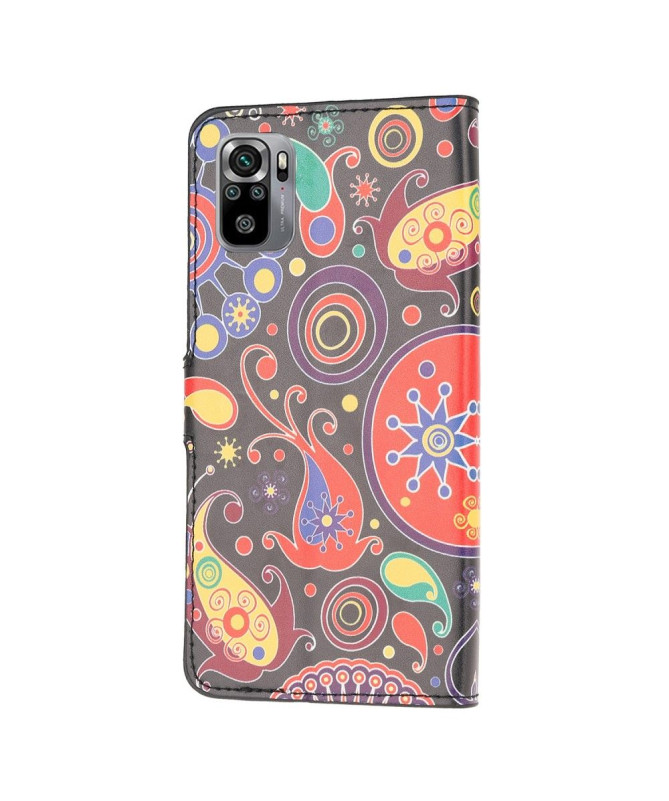 Housse Xiaomi Redmi Note 10 paisley fleur