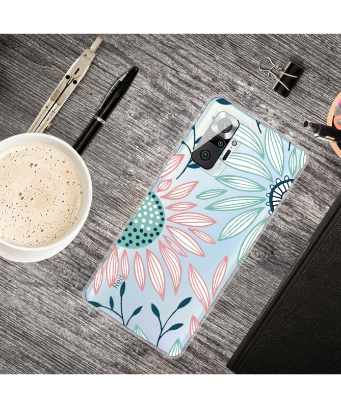 Coque Xiaomi Redmi Note 10 Pro Daisy fleurs