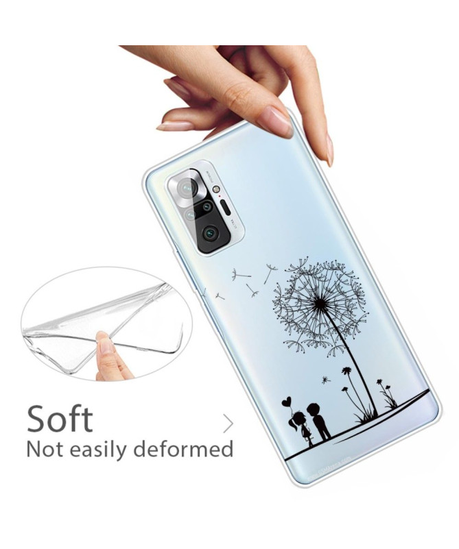 Coque Xiaomi Redmi Note 10 Pro Couple et Pissenlits