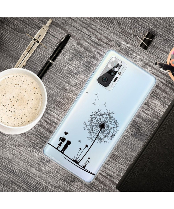 Coque Xiaomi Redmi Note 10 Pro Couple et Pissenlits