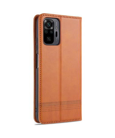 Housse pour Xiaomi Redmi Note 10 Pro AZNS simili cuir