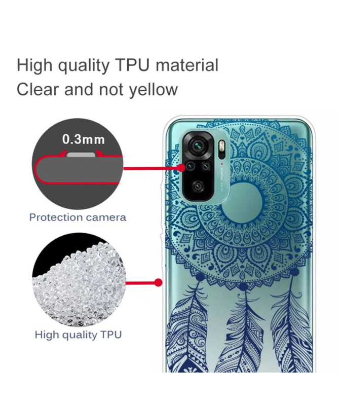 Coque Xiaomi Redmi Note 10 mandala soleil