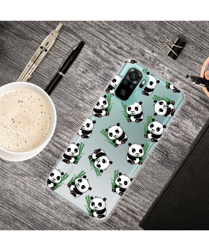 Coque Xiaomi Redmi Note 10 Happy Pandas
