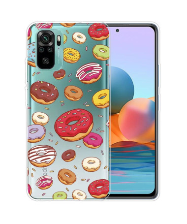 Coque Xiaomi Redmi Note 10 multiples donuts