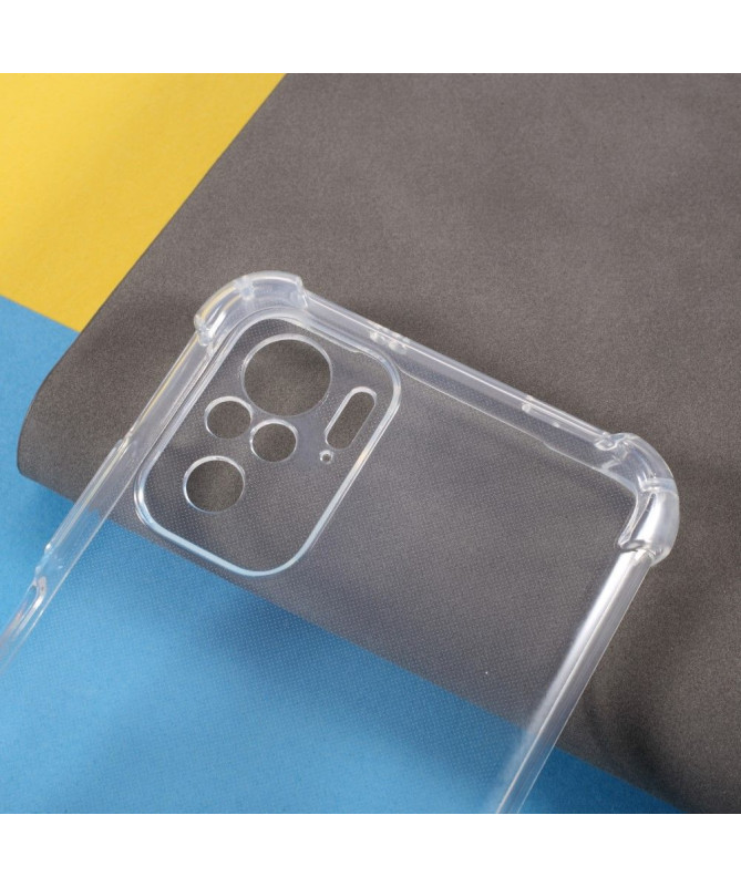 Coque Xiaomi Redmi Note 10 Pro avec cordon bandoulière transparent