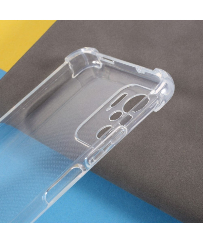 Coque Xiaomi Redmi Note 10 Pro avec cordon bandoulière transparent