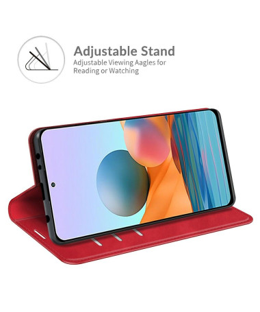 Étui Xiaomi Redmi Note 10 Pro simili cuir fonction stand