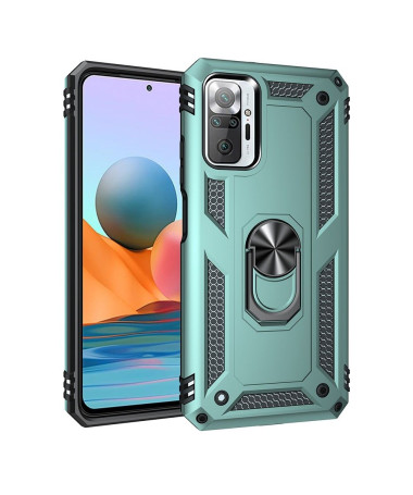 Coque Xiaomi Redmi Note 10 Pro Hybride Fonction Support Vert - photo 17