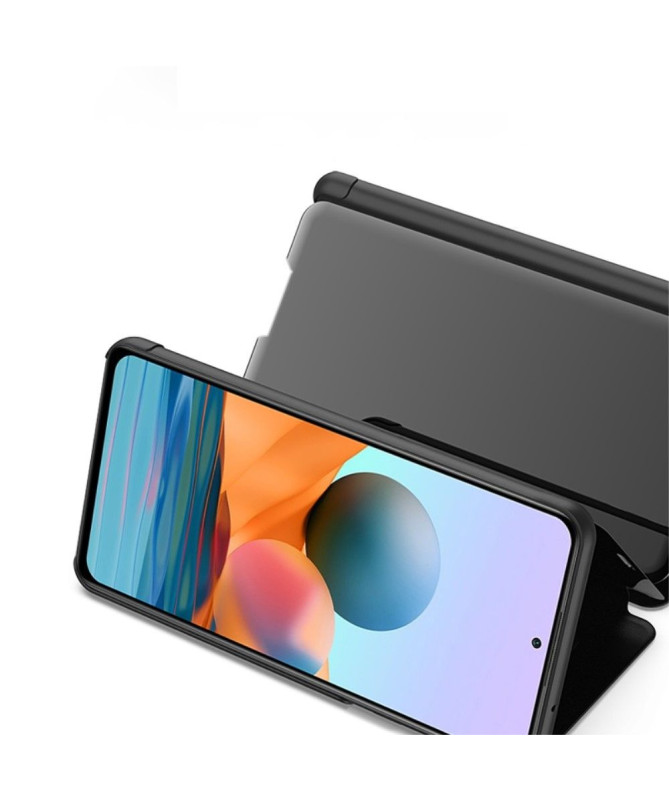 Coque Xiaomi Redmi Note 10 Pro avec rabat effet miroir