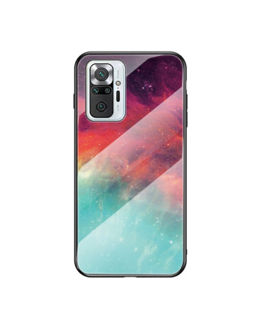 Coque Xiaomi Redmi Note 10 Pro Nébuleuse dos en verre