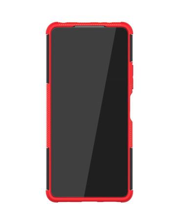 Coque Xiaomi Redmi Note 10 Pro antidérapante avec support intégré Rouge - photo 10