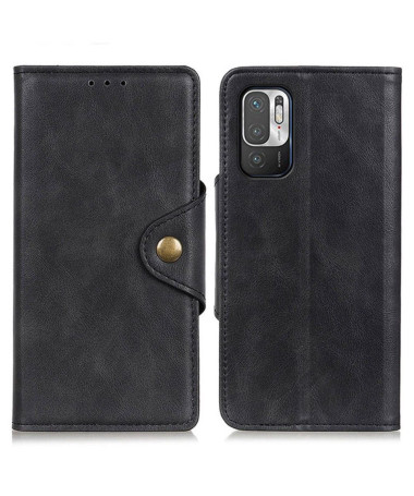 Housse Xiaomi Redmi Note 10 5G / Poco M3 Pro Full Protect Simili Cuir Mat