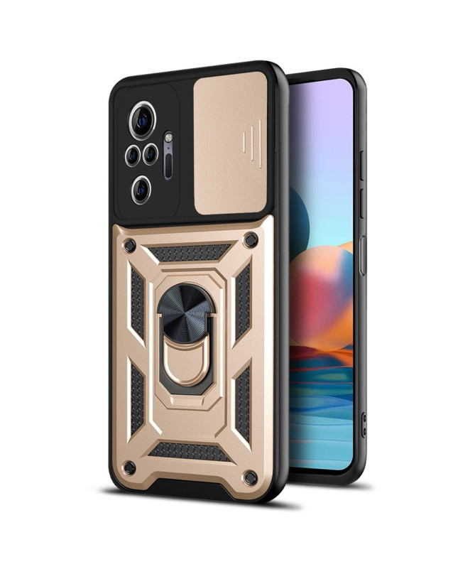 Coque Xiaomi Redmi Note 10 Pro Camera Slide Fonction Support