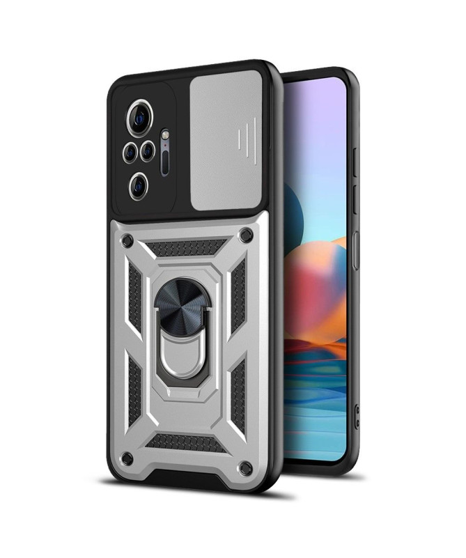 Coque Xiaomi Redmi Note 10 Pro Camera Slide Fonction Support