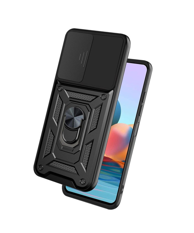 Coque Xiaomi Redmi Note 10 Pro Camera Slide Fonction Support