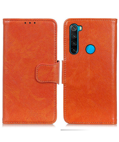 Housse Xiaomi Redmi Note 8 2021 Style Cuir Vieilli