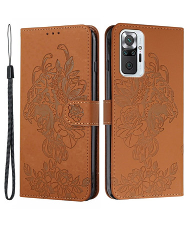 Housse Xiaomi Redmi Note 10 Pro Design Tigre