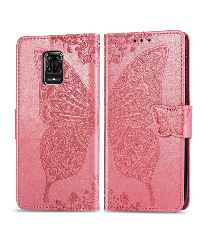 Housse Xiaomi Redmi Note 9S / Redmi Note 9 Pro Papillon Relief