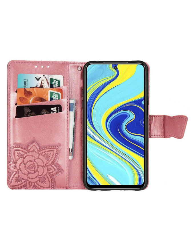 Housse Xiaomi Redmi Note 9S / Redmi Note 9 Pro Papillon Relief