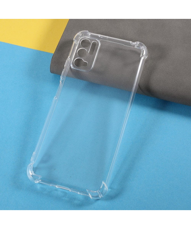 Coque Xiaomi Redmi Note 10 5G transparente angles renforcés