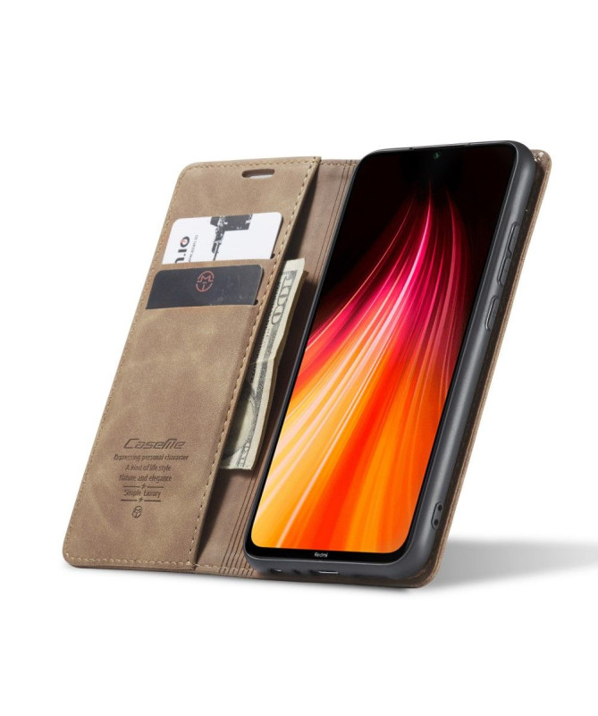 Housse Xiaomi Redmi Note 8 2021 / 2019 Golias imitation cuir rétro