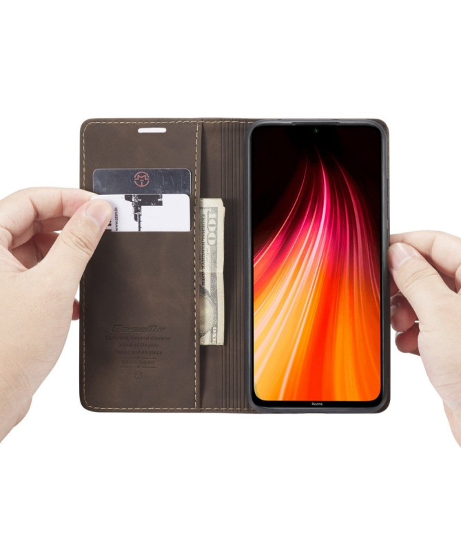 Housse Xiaomi Redmi Note 8 2021 / 2019 Golias imitation cuir rétro