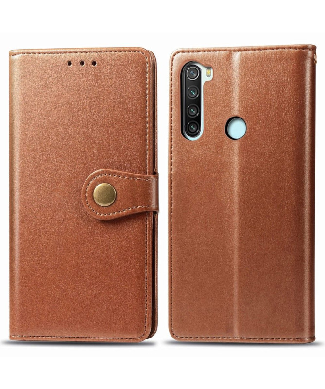 Housse Xiaomi Redmi Note 8 2021 / 2019 Indila Simili Cuir Porte Cartes