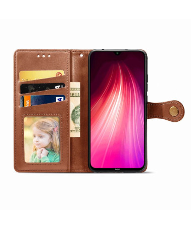 Housse Xiaomi Redmi Note 8 2021 / 2019 Indila Simili Cuir Porte Cartes