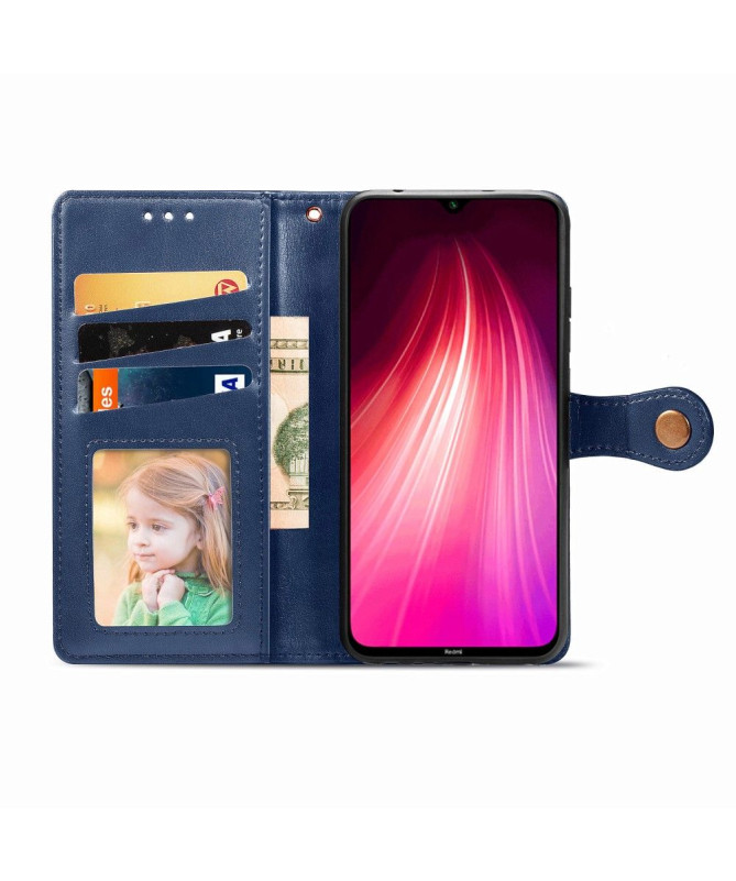 Housse Xiaomi Redmi Note 8 2021 / 2019 Indila Simili Cuir Porte Cartes