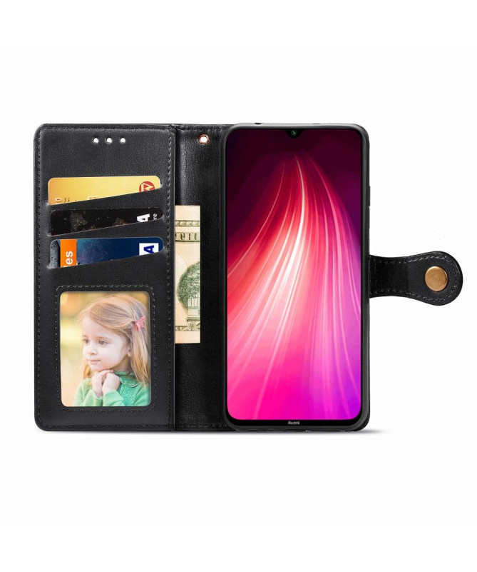 Housse Xiaomi Redmi Note 8 2021 / 2019 Indila Simili Cuir Porte Cartes