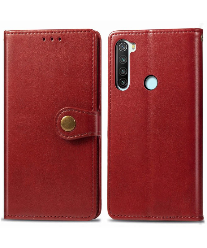 Housse Xiaomi Redmi Note 8 2021 / 2019 Indila Simili Cuir Porte Cartes