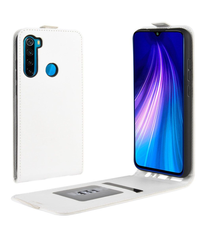 Housse Xiaomi Redmi Note 8 2021 / 2019 simili cuir avec rabat verticale