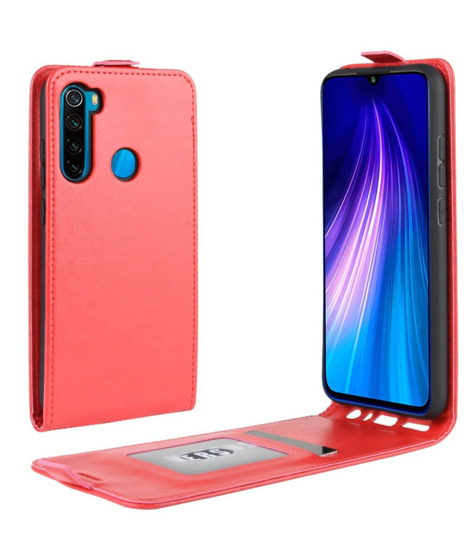 Housse Xiaomi Redmi Note 8 2021 / 2019 simili cuir avec rabat verticale